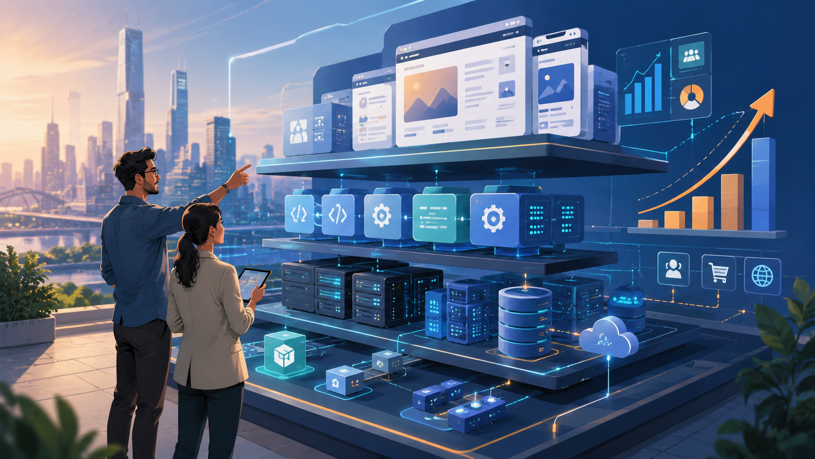 How Scalable Web Architecture Helps Businesses Grow Faster